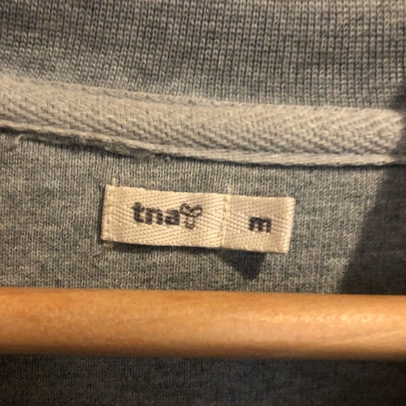 Men’s TNA COWL NECK Zip Up - Picture 4 of 4